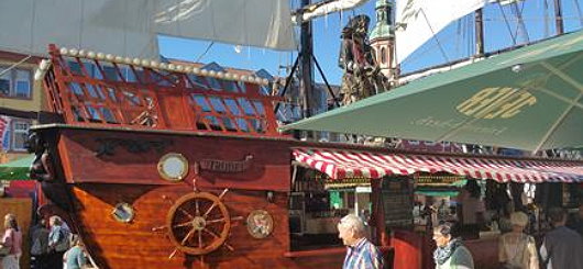 Die Hansekogge „Trudel“ in Offenburg